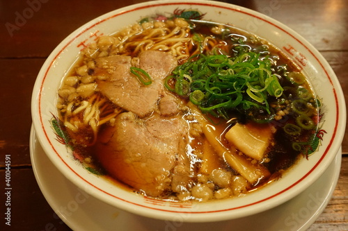 Japanese Food, Onomichi Ramen Noodles in Hiroshima, Japan - 日本 広島 尾道ラーメン