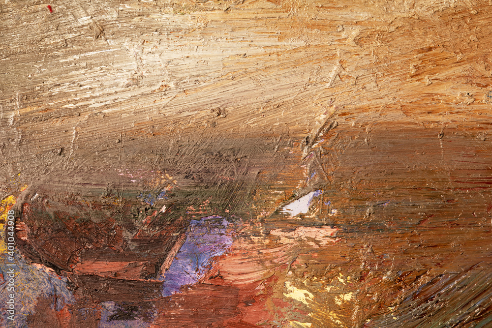 Background image of bright oil-paint palette closeup. Background image of bright oil-paint palette closeup.
