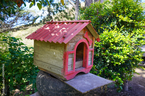 wooden bird house © D.J. ALVARADO