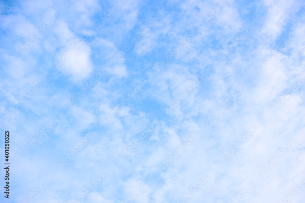 blue sky with clouds