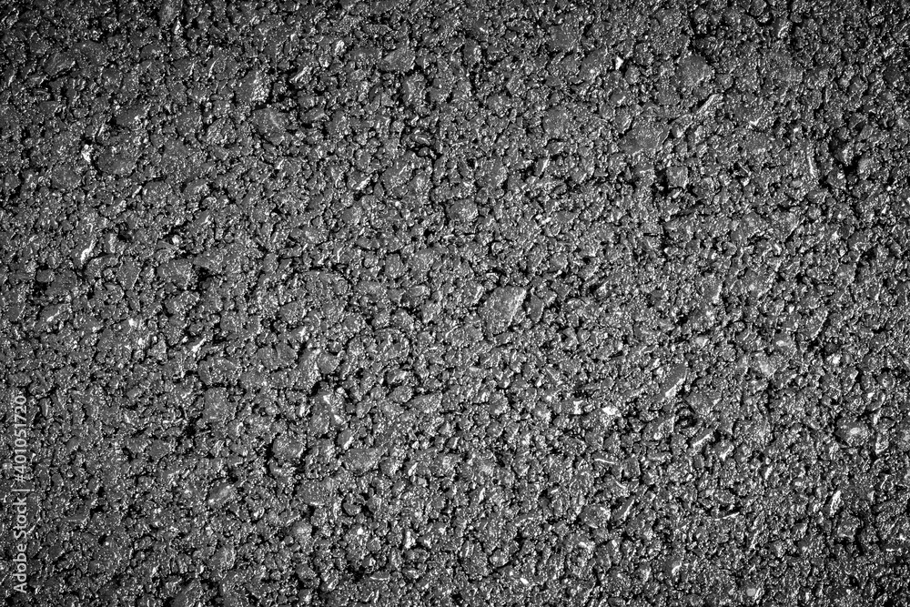Gray new asphalt texture. Gray new asphalt texture.