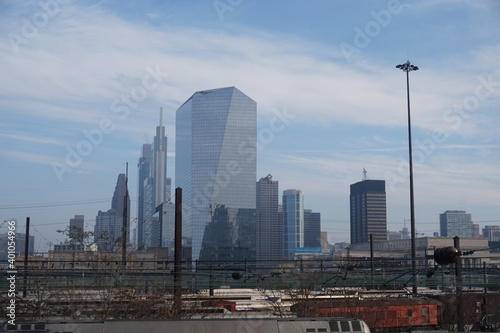 Philadelphia Skyline as seen from 34th Street
