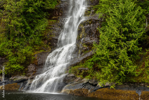 Glacier Bay Waterfall