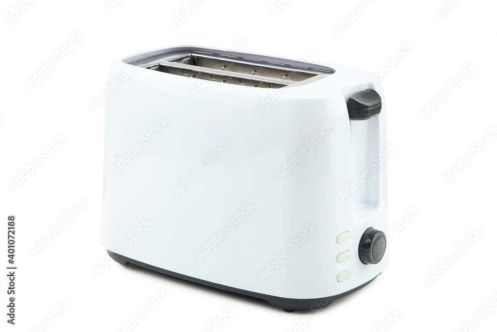 Modern toaster isolated on white background Modern toaster isolated on white background
