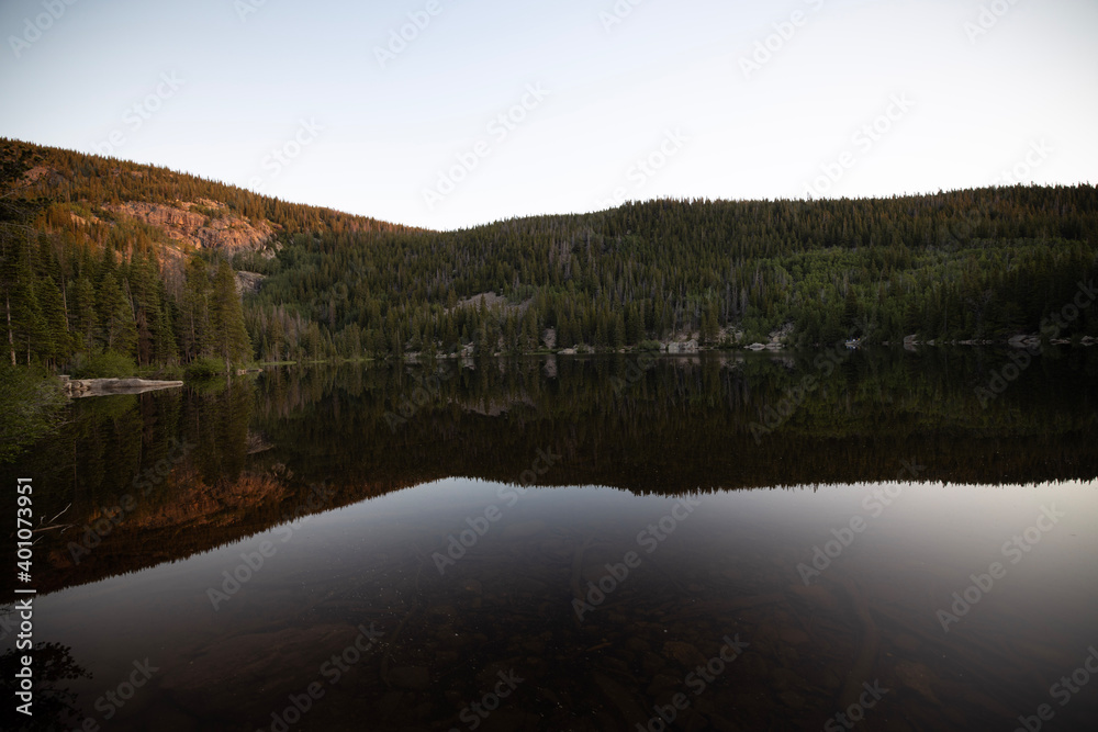 reflection in the lake