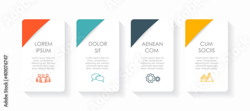 Infographic design template with place for your data. Vector illustration.