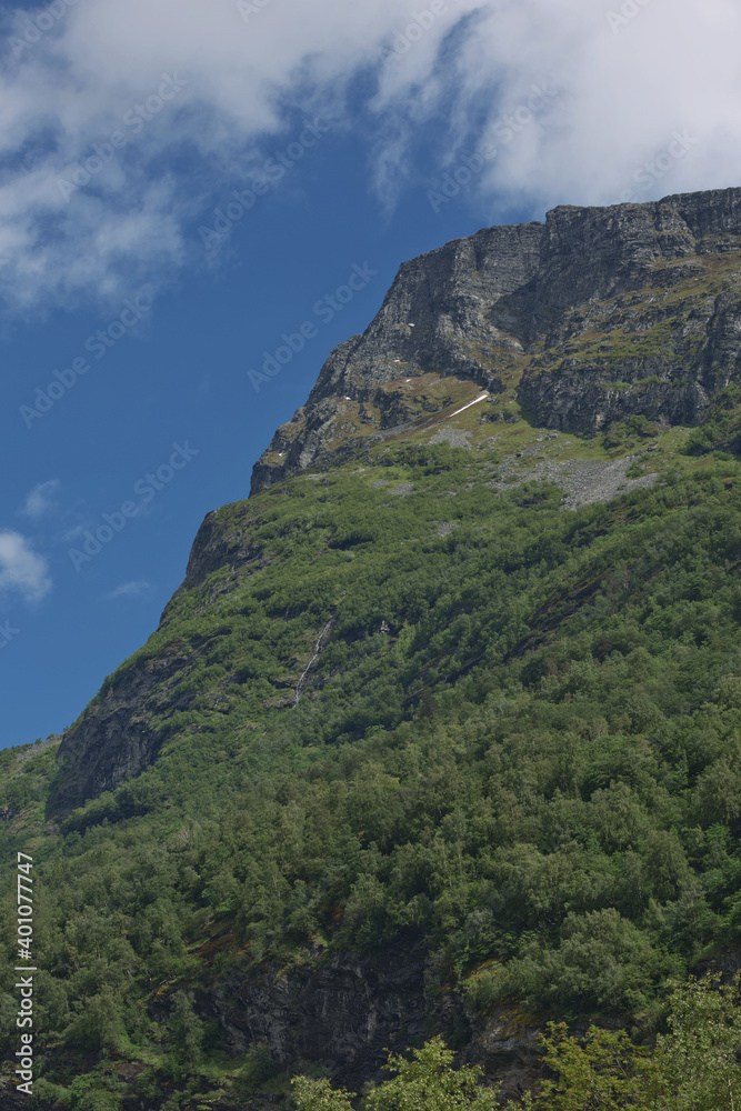 Geiranger fjord, Beautiful Nature Norway. It is a 15-kilometre (9.3 mi) long branch off of the Sunnylvsfjorden, which is a branch off of the Storfjorden (Great Fjord)