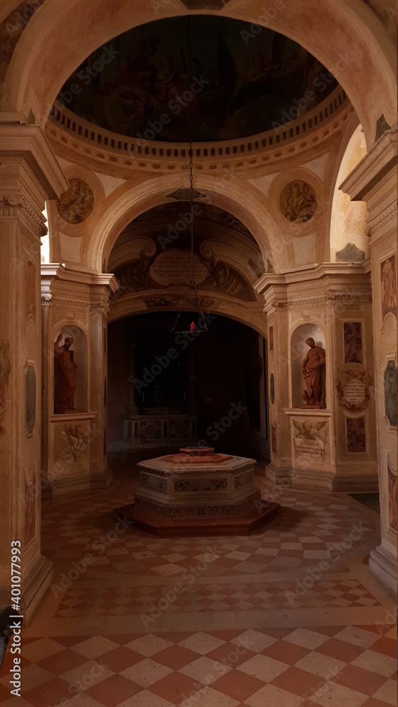 Basillica di San Giustina Interior, Padova, Italy