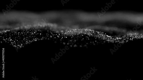 Abstract motion blur. Plexus background. Animation of a growing network. Abstract communications, technology, computer networks, the internet, social media, etc.	
