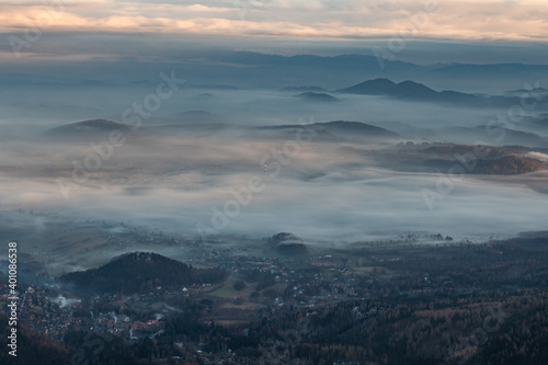 View from the top of Śnieżka © Krzysztof