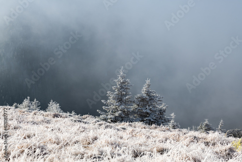 Winter in the Karkonosze Mountains