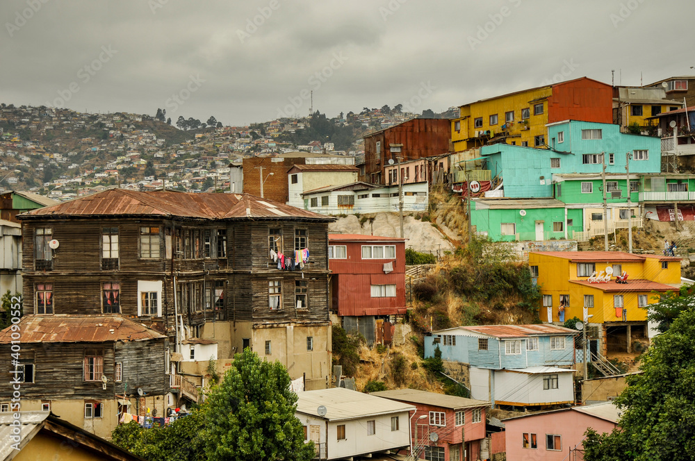 colourfull houses, Valparaiso