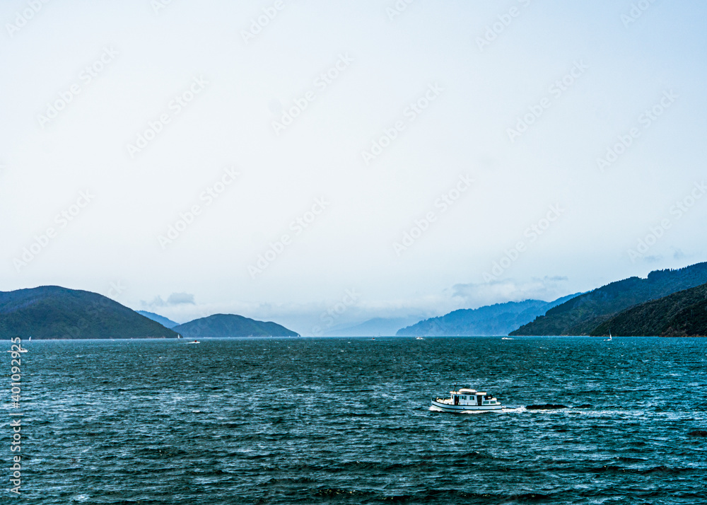 One Small Boat, A Large Ocean One Small Boat, A Large Ocean