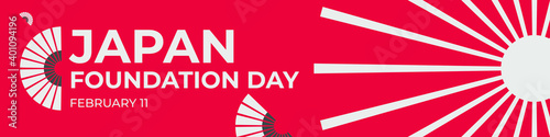 traditional japan foundation banner red designs for website blog other
