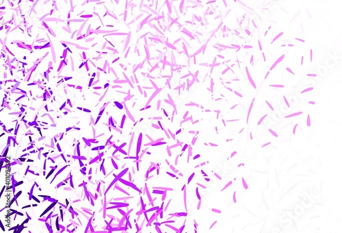 Light Purple  Pink vector pattern with sharp lines.