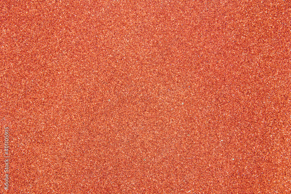 Orange glitter texture abstract background for christmas theme idea design concept