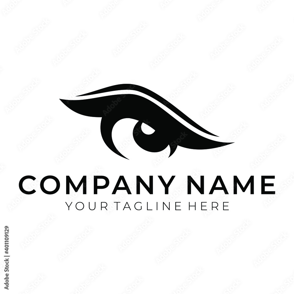 Optician creative symbol concept template. Eye vector logo design idea. Optician creative symbol concept template. Eye vector logo design idea.