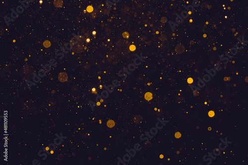 Glittering stars of bokeh use for celebrate