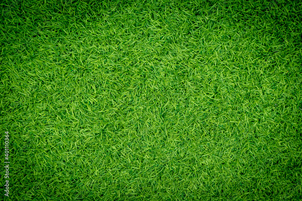 Obraz premium Green artificial grass natural