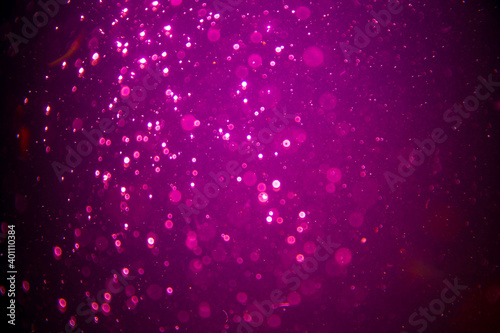 Abstract pink defocus bokeh glitter