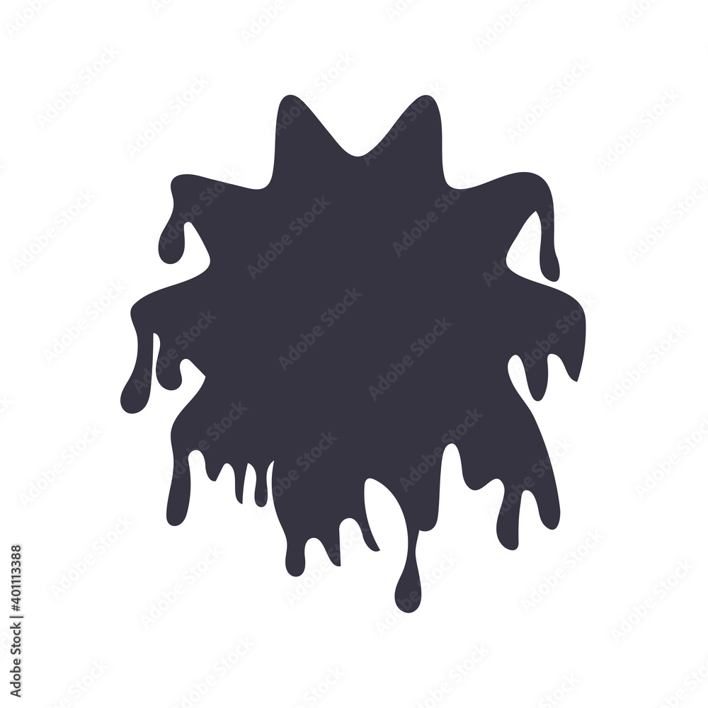 splash drip ink blot monochrome flat style icon splash drip ink blot monochrome flat style icon