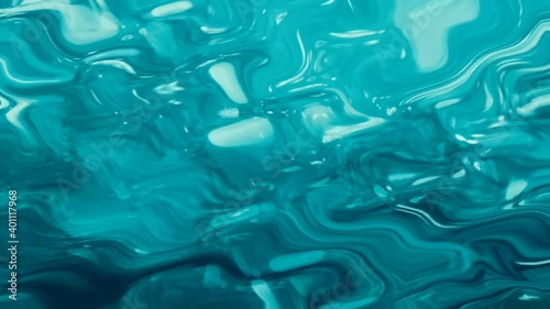 Background blur of movement of water waves