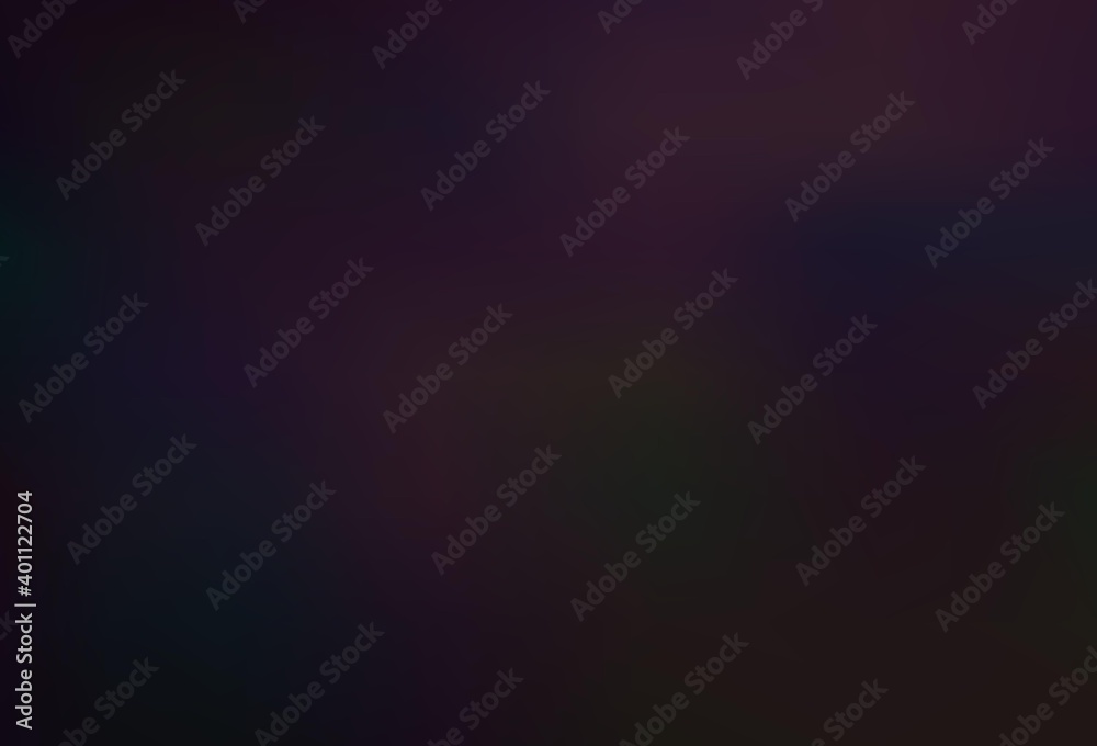 Fototapeta premium Dark Gray vector blurred pattern.