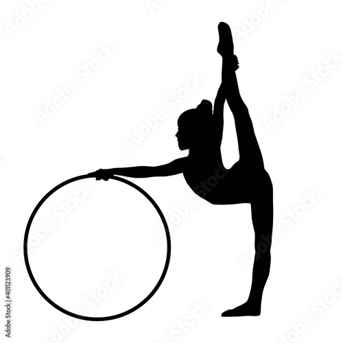 Rhythmic gymnastics Silhouettes