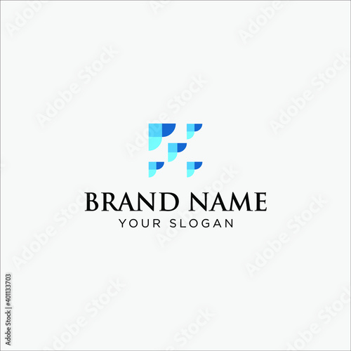 Leadership logo design. finance, community and non profit vector logo 