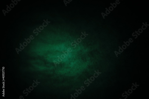 Dark, blurry, simple background, blue-green abstract background gradient blur, S © nikolay_alekhin