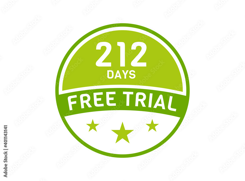 212 days free trial. 212 day Free trial badges 212 days free trial. 212 day Free trial badges