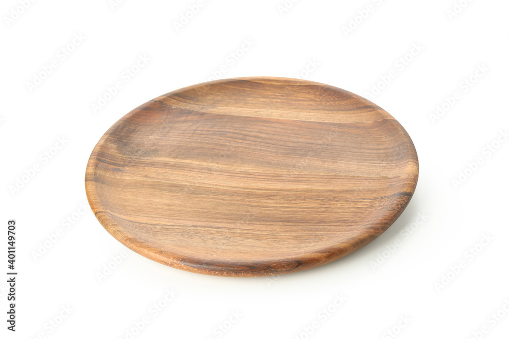 Wooden kitchen board isolated on white background Wooden kitchen board isolated on white background