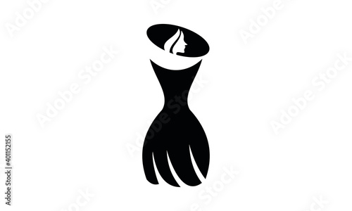 luxury woman fashion style logo 