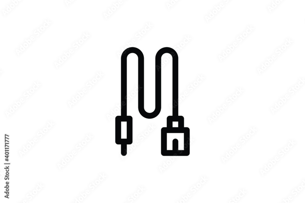 Record Studio Outline Icon - Jack