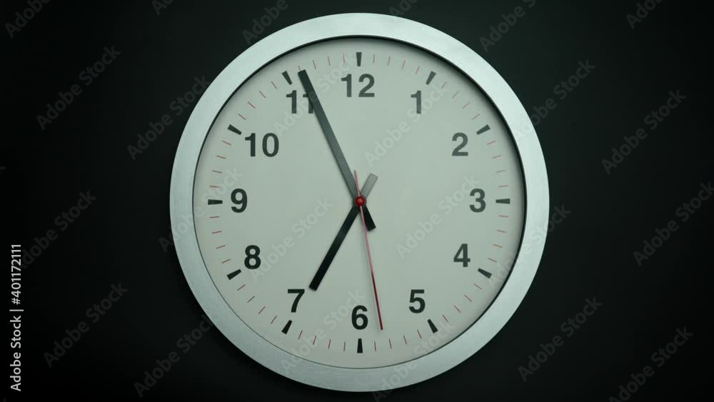 clock isolated on black background, Showtime 06.56 am or pm, Clock Red second hand minute Walk, Time concept.
clock isolated on black background, Showtime 06.56 am or pm, Clock Red second hand minute Walk, Time concept.