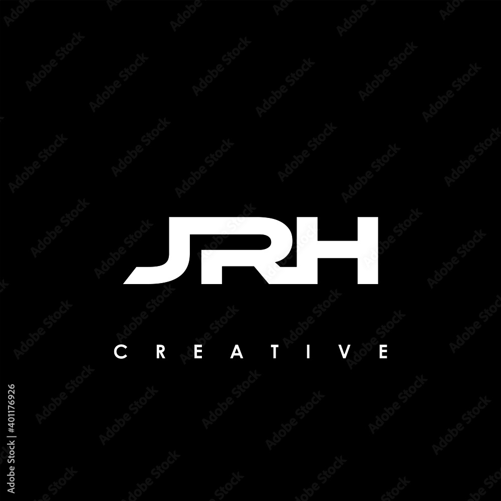 JRH Letter Initial Logo Design Template Vector Illustration JRH Letter Initial Logo Design Template Vector Illustration