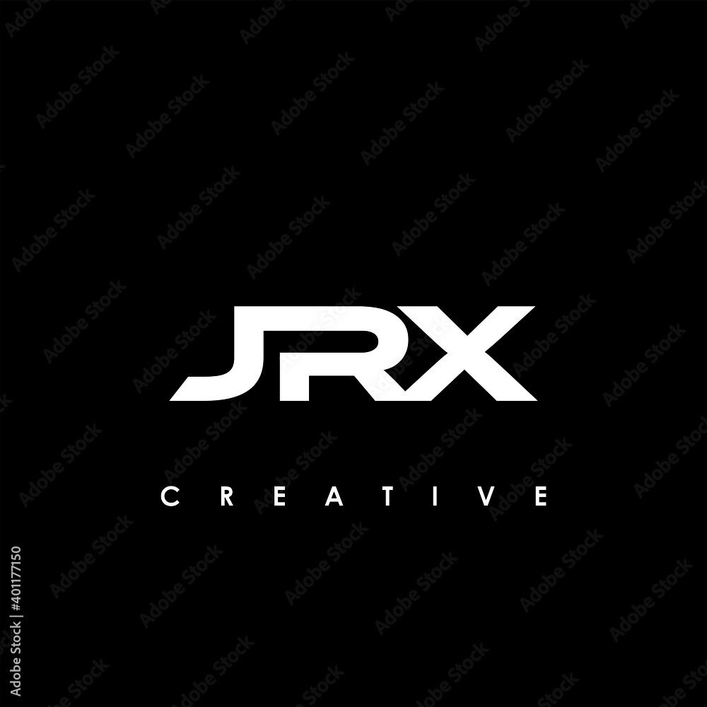 Fototapeta premium JRX Letter Initial Logo Design Template Vector Illustration