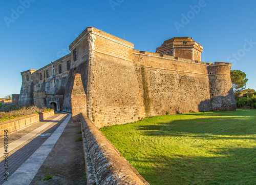 Civita Castellana, Italy - one of the pearls of Viterbo province, Civita Castellana is one of the most enchanting villages of central Italy. Here in particular the Sangallo Fort