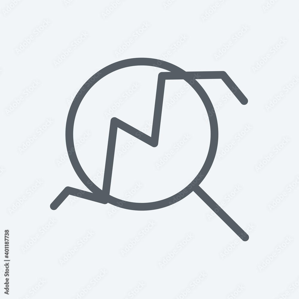 Magnifying glass icon isolated on background. Search symbol modern, simple, vector, icon for website design, mobile app, ui. Vector Illustration Magnifying glass icon isolated on background. Search symbol modern, simple, vector, icon for website design, mobile app, ui. Vector Illustration