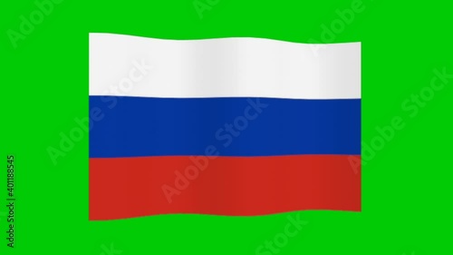 The flag movement of the russian union