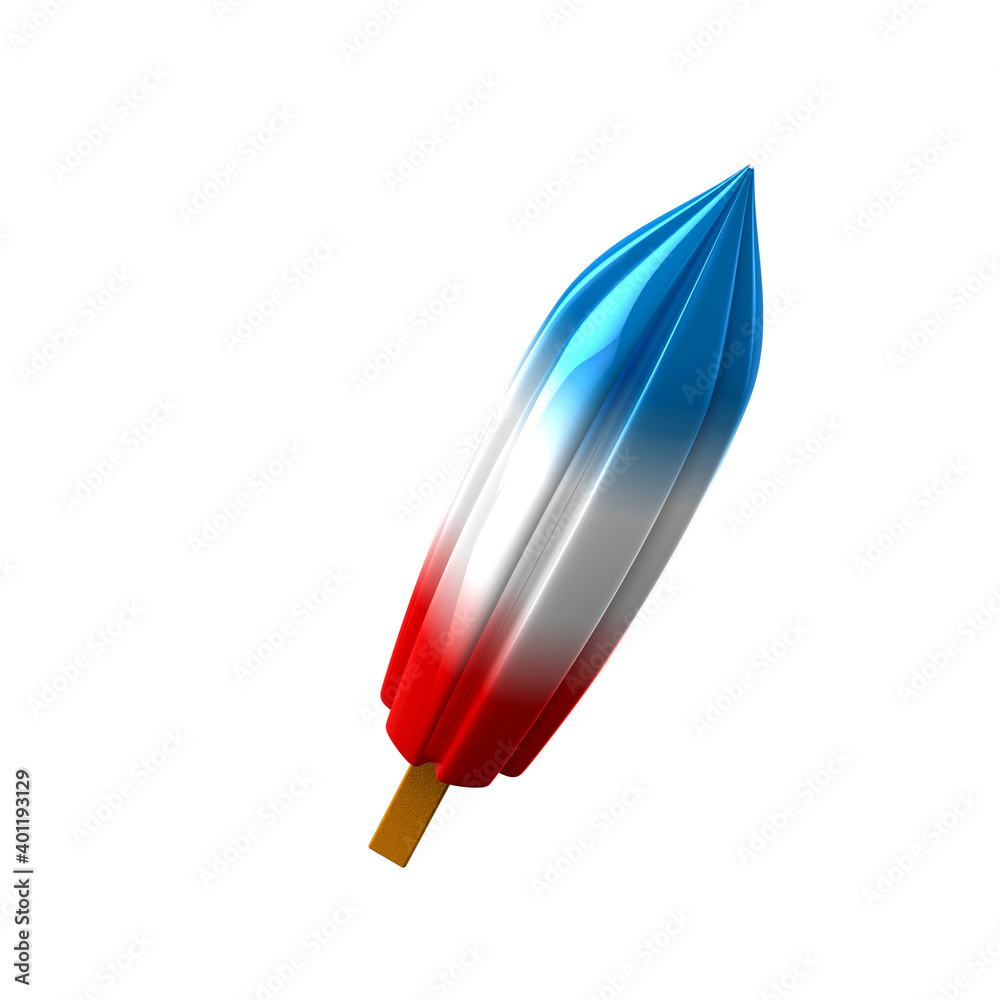 glossy popsicle white red blue glossy popsicle white red blue