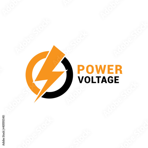 Power logo icon vector template.