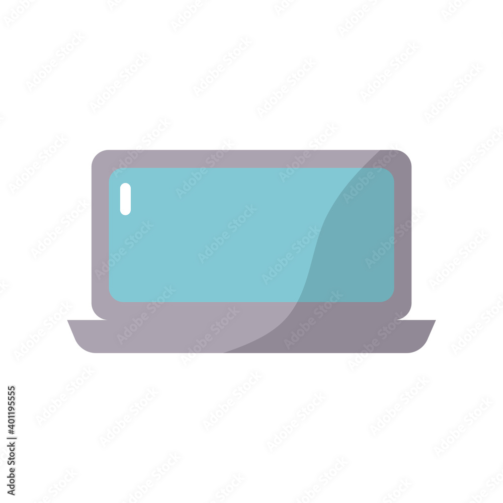 laptop computer portable with speech bubble laptop computer portable with speech bubble