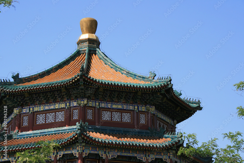 summer palace in beijing in china