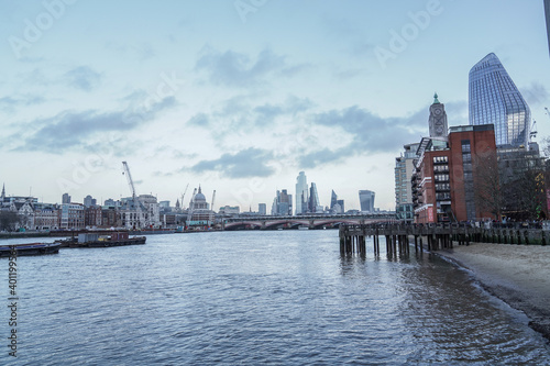 panorama of the city of London