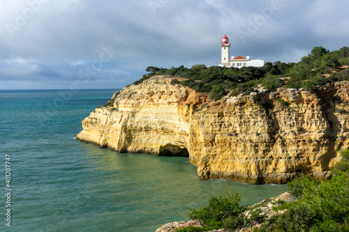 Lighthouse in the Algarve, Portugal