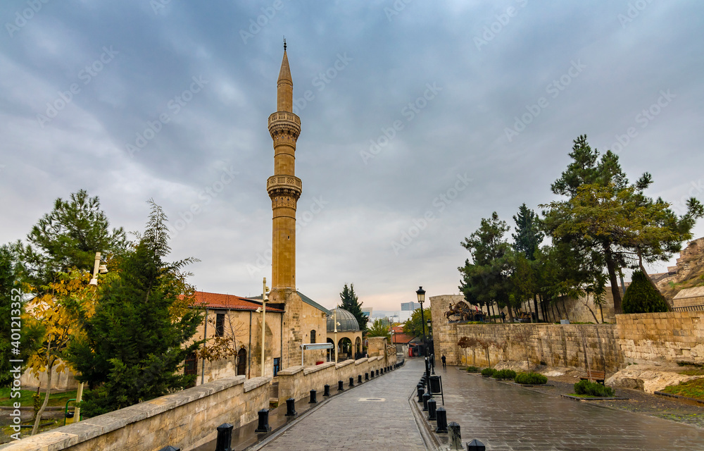 Sirvani Mosque view in Gaziantep.