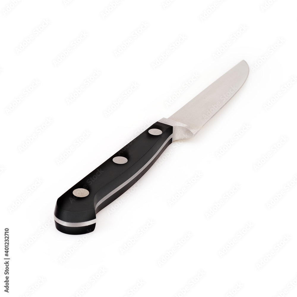Sharp knife isolated on a white background Sharp knife isolated on a white background