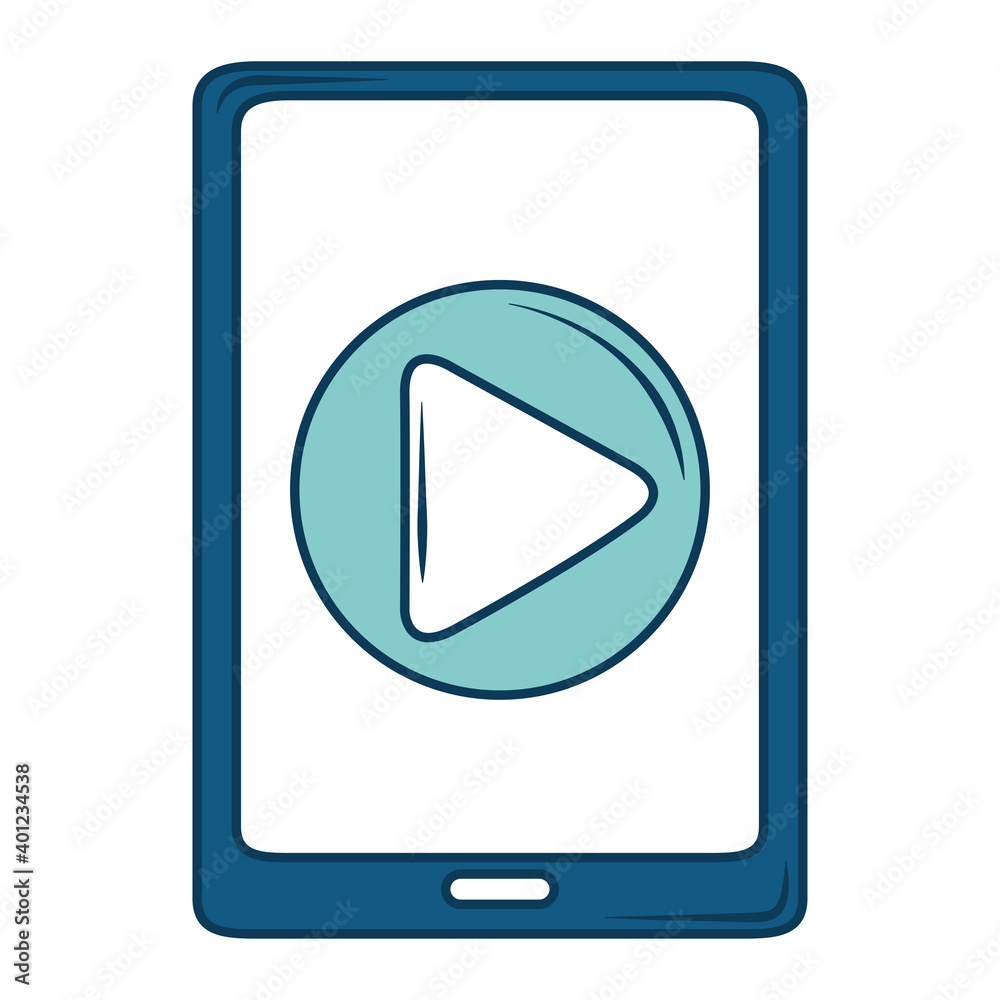 marketing smartphone video content icon design