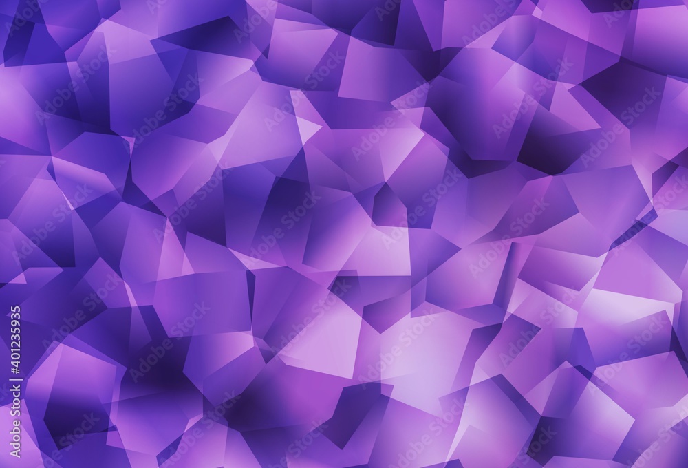 Light Purple vector abstract mosaic backdrop. Light Purple vector abstract mosaic backdrop.